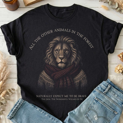 All the Other Animals in the Forest Lion Oz T-Shirt