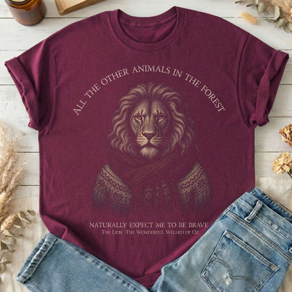 All the Other Animals in the Forest Lion Oz T-Shirt