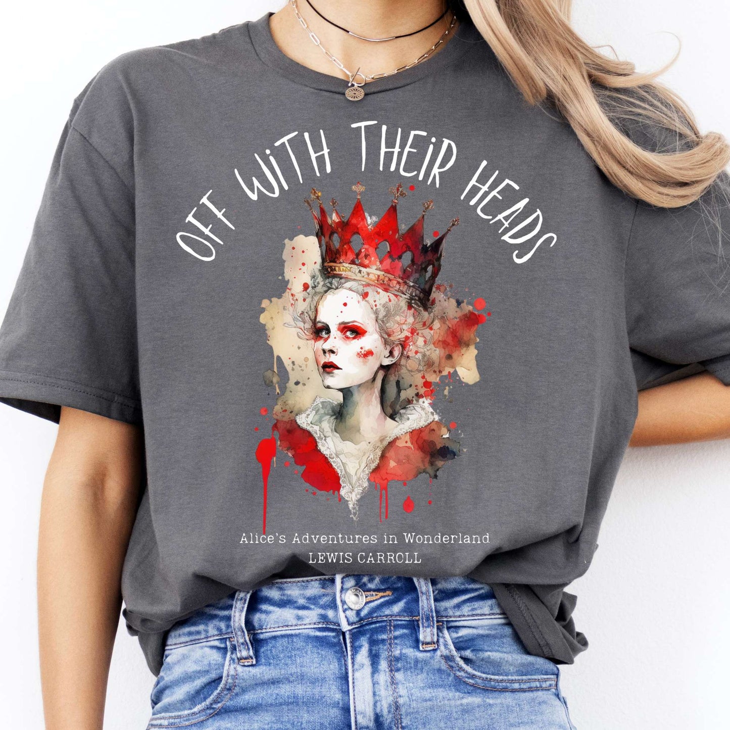 T-Shirt Off With Their Heads Queen of Hearts T-Shirt The Mystic Eden