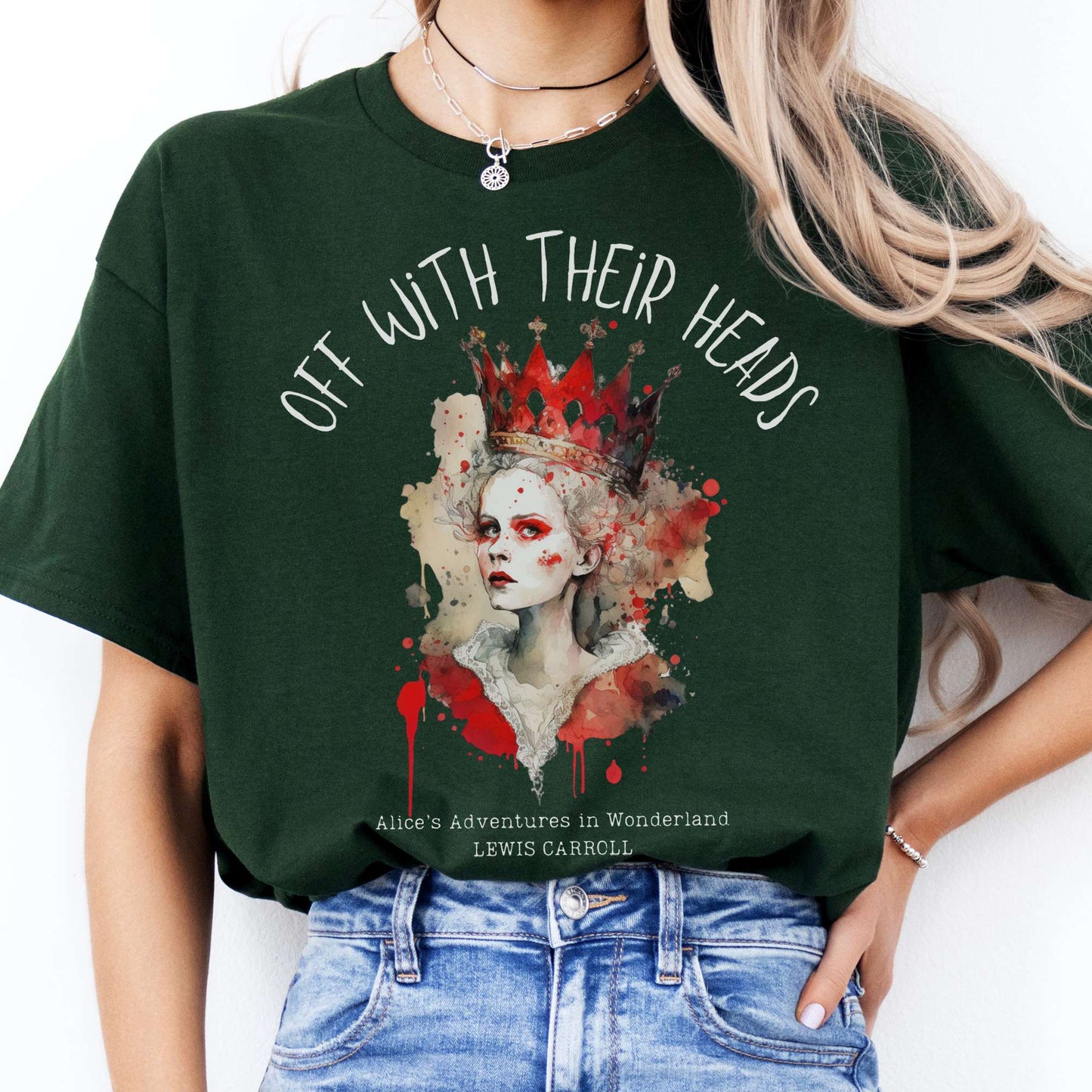 T-Shirt Off With Their Heads Queen of Hearts T-Shirt The Mystic Eden