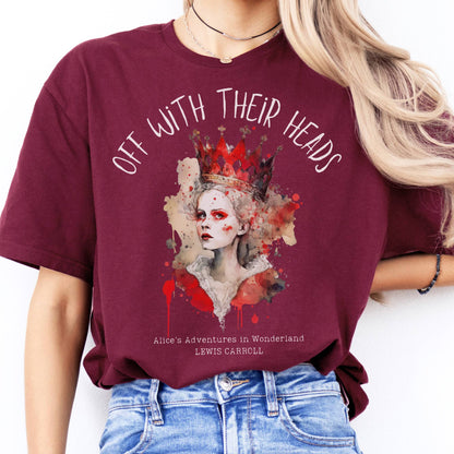 T-Shirt Off With Their Heads Queen of Hearts T-Shirt The Mystic Eden