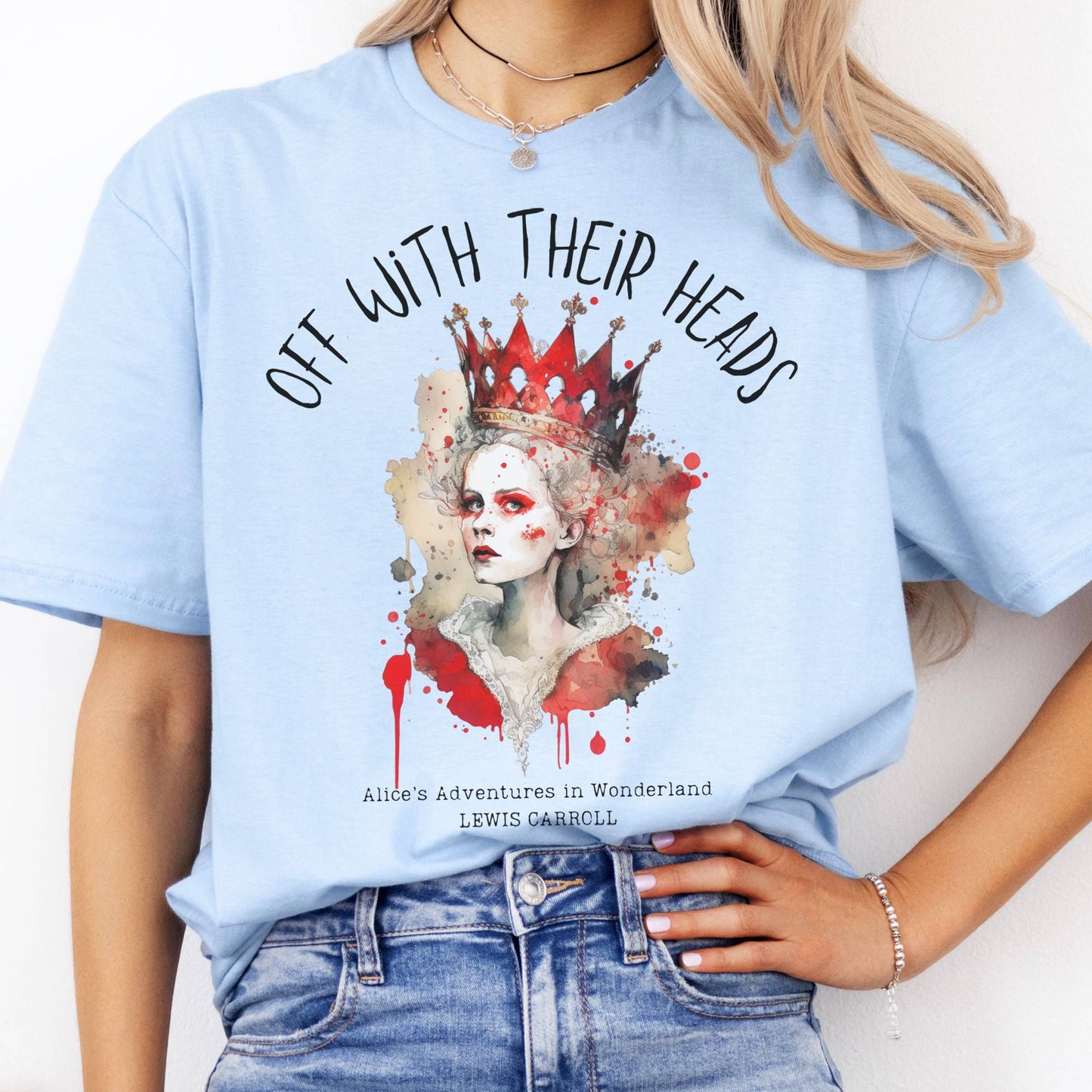 T-Shirt Off With Their Heads Queen of Hearts T-Shirt The Mystic Eden