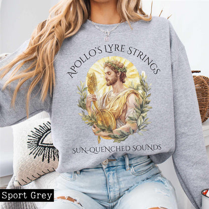 Apollo's Lyre Strings Sweatshirt