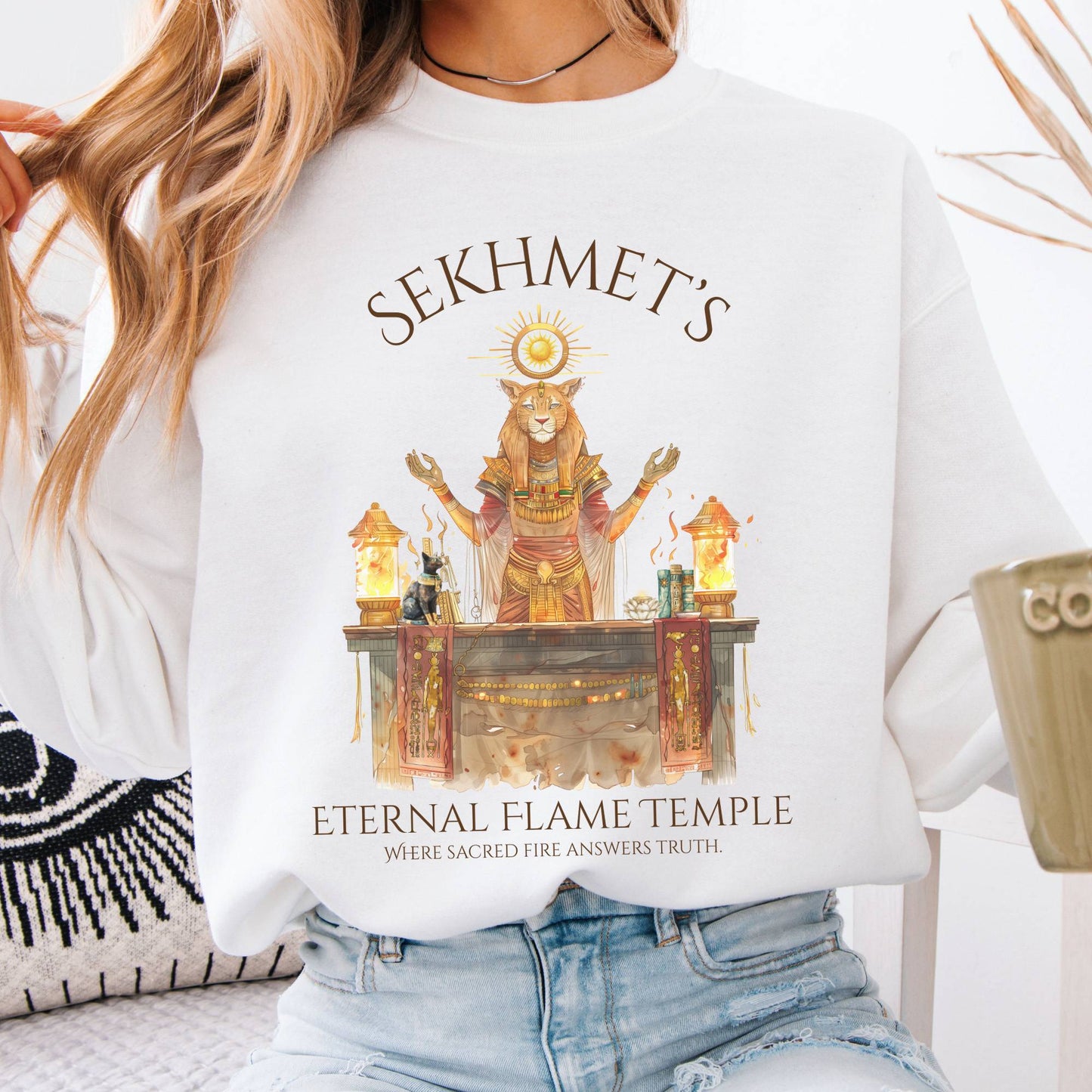 Sweatshirt Design 264 Crewneck Sweatshirt The Mystic Eden