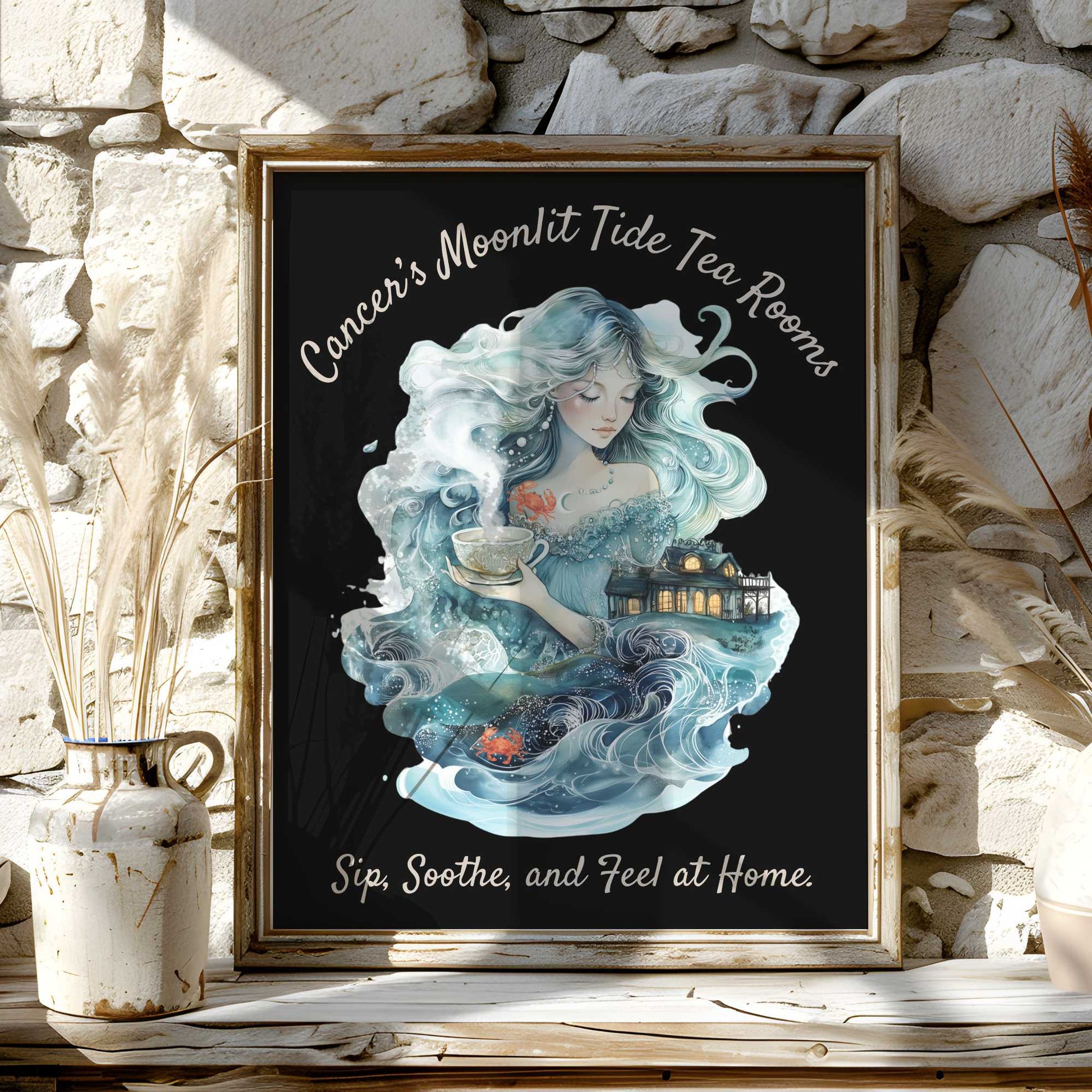Art Prints 11″ x 14″ / Matte Design 149B - Art Print The Mystic Eden