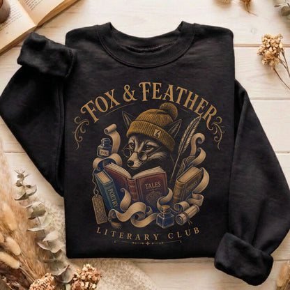 Fox & Feather Literary Club Sweatshirt