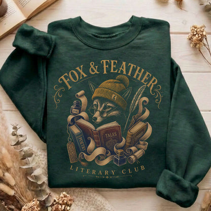 Fox & Feather Literary Club Sweatshirt