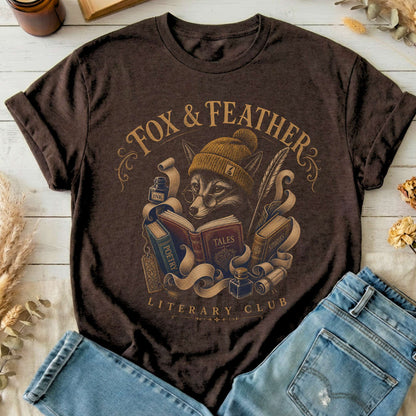 Fox & Feather Literary Club T-Shirt