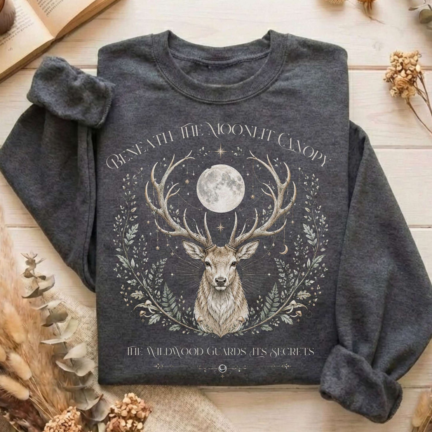 Beneath the Moonlit Canopy Sweatshirt