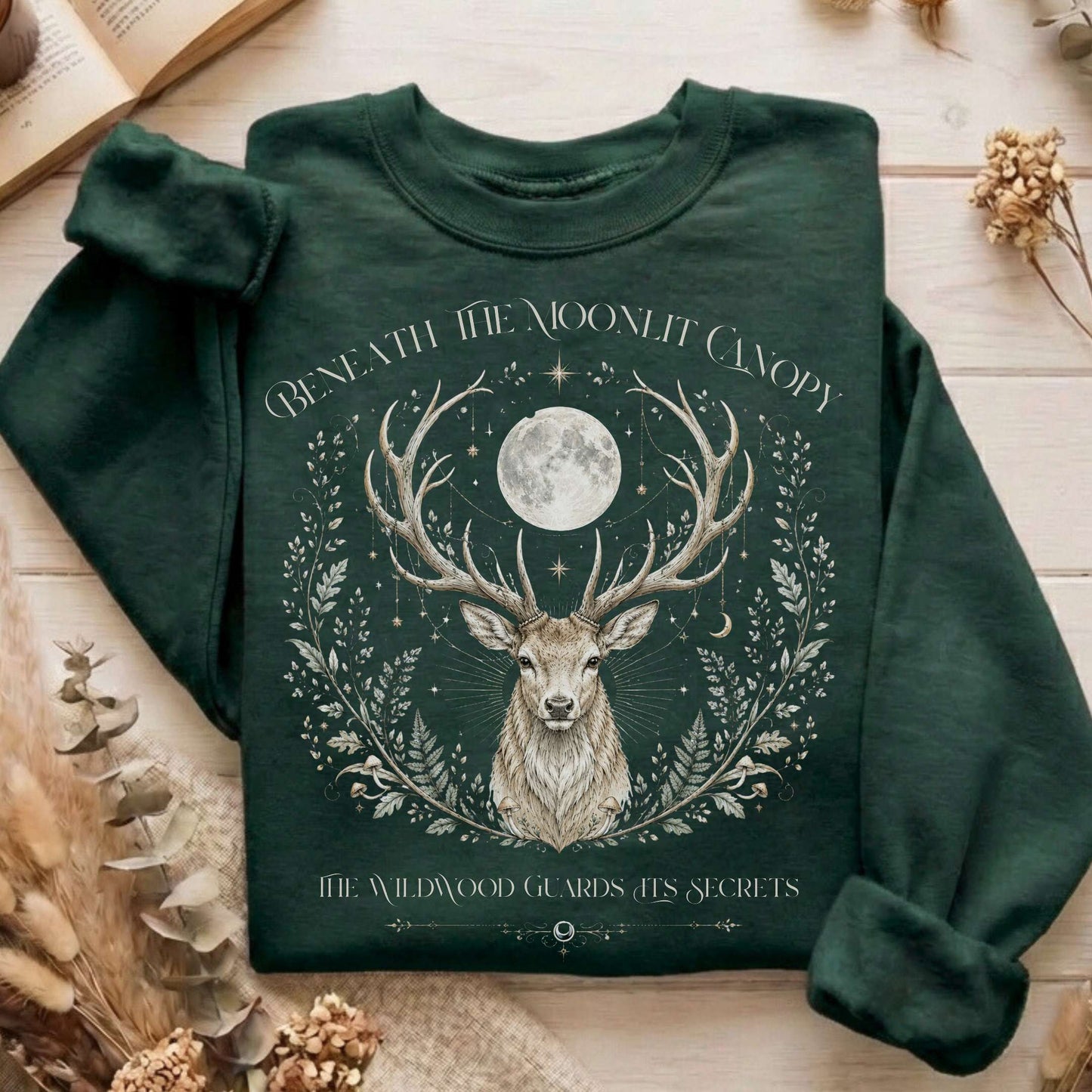 Beneath the Moonlit Canopy Sweatshirt
