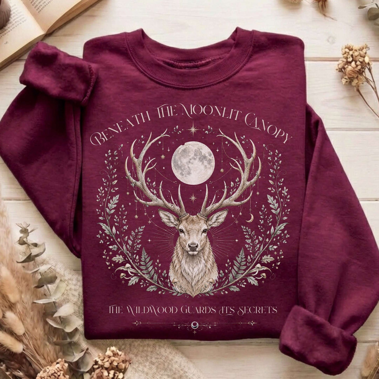 Beneath the Moonlit Canopy Sweatshirt