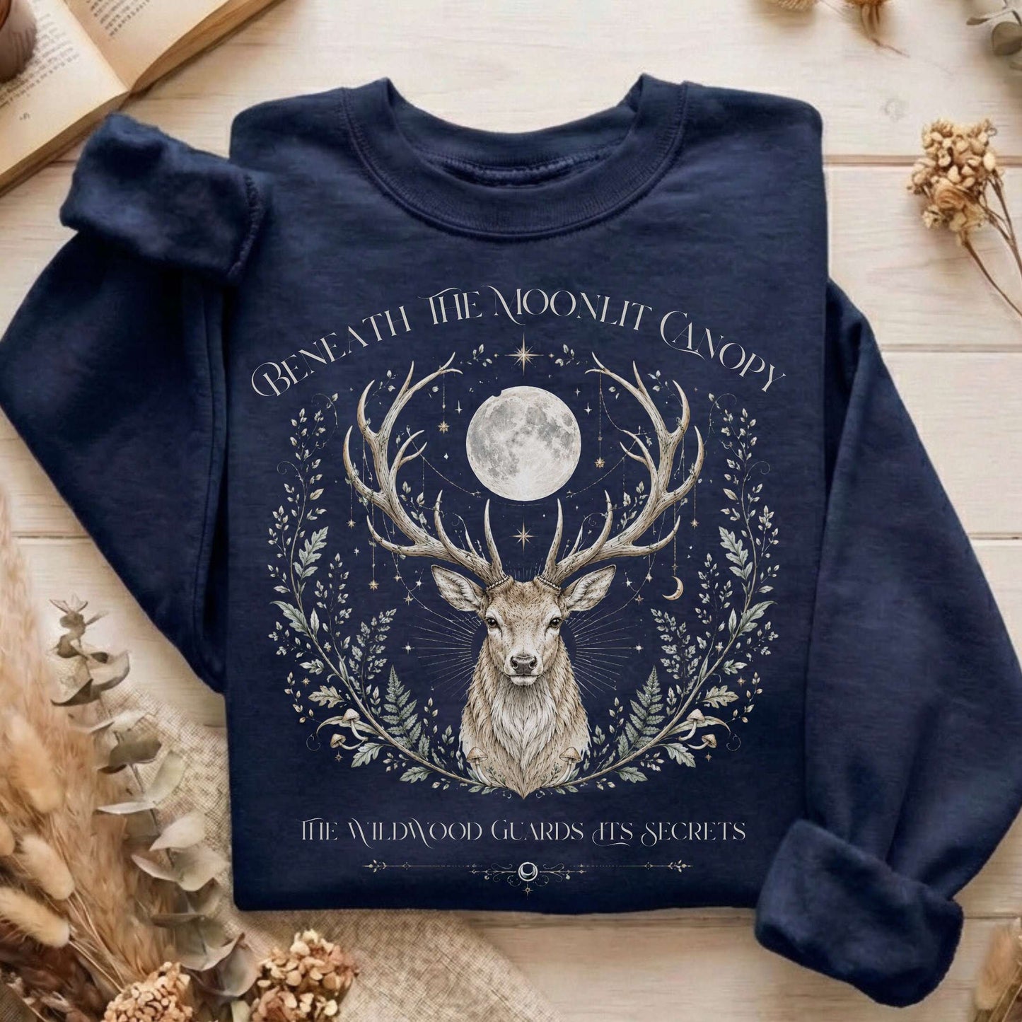 Beneath the Moonlit Canopy Sweatshirt