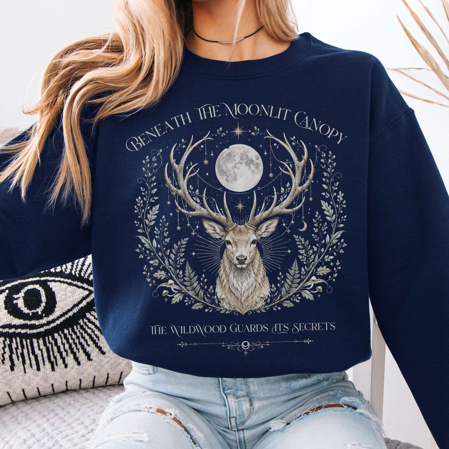 Beneath the Moonlit Canopy Sweatshirt