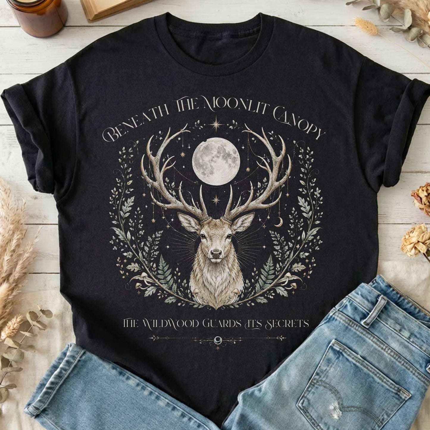 Beneath the Moonlit Canopy T-Shirt