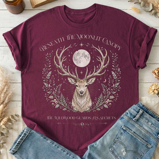 Beneath the Moonlit Canopy T-Shirt