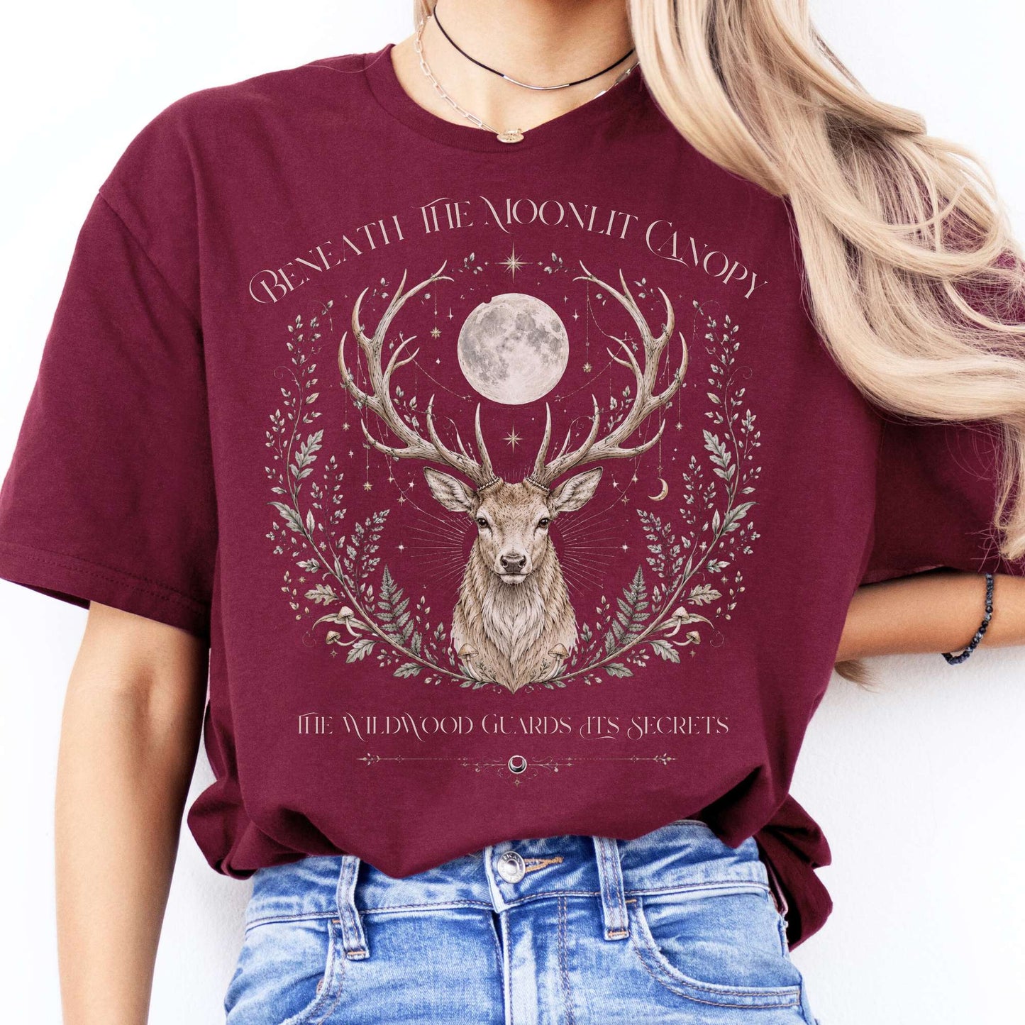 Beneath the Moonlit Canopy T-Shirt