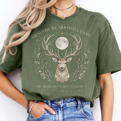 Beneath the Moonlit Canopy T-Shirt