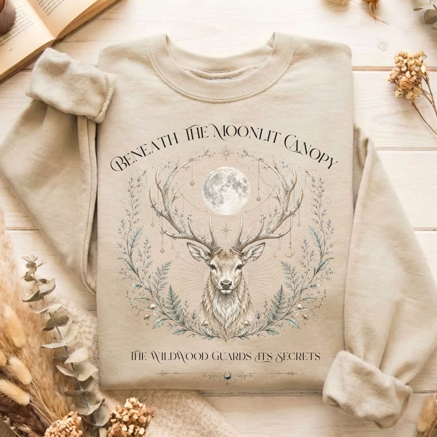 Beneath the Moonlit Canopy Sweatshirt