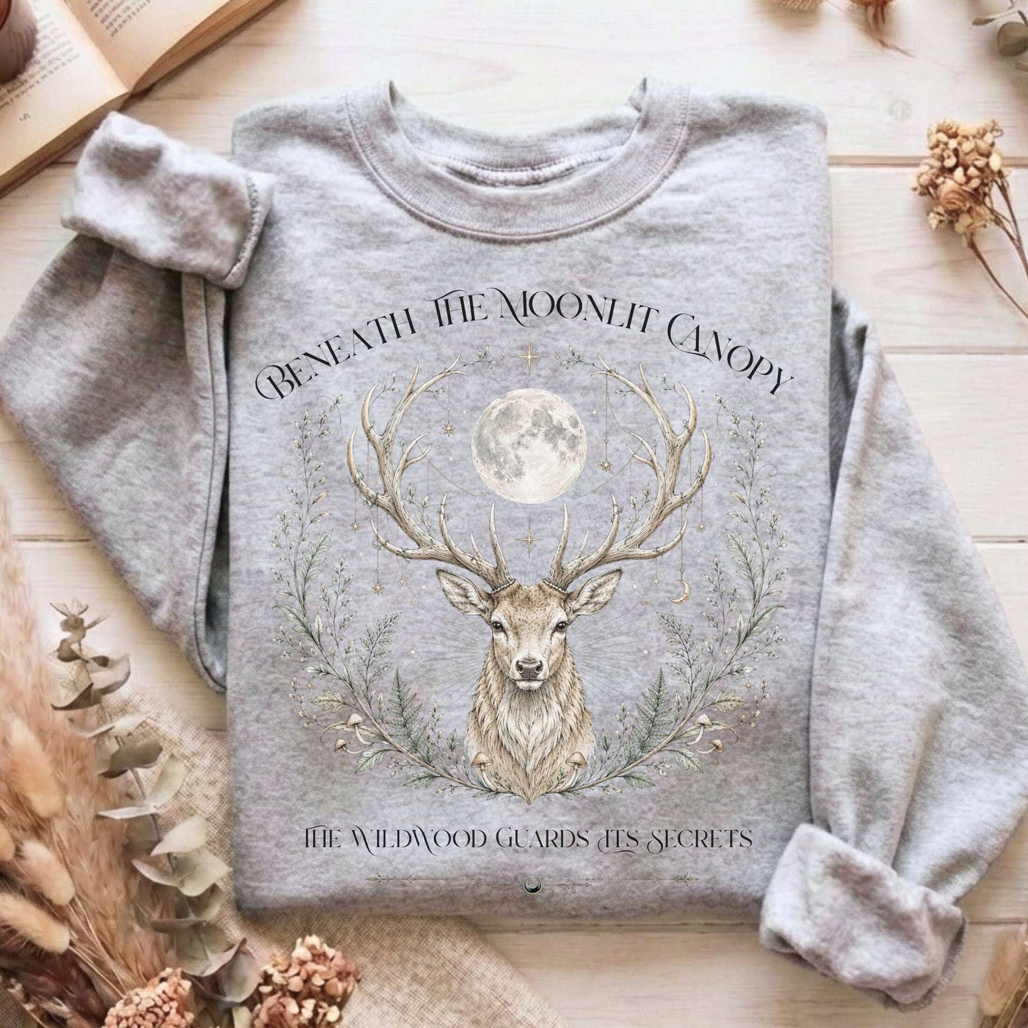 Beneath the Moonlit Canopy Sweatshirt