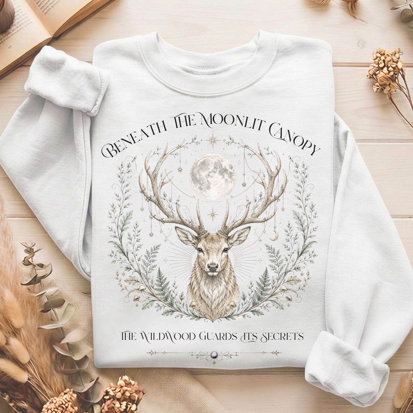 Beneath the Moonlit Canopy Sweatshirt