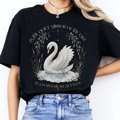 In The Quiet Mirror Swan T-Shirt