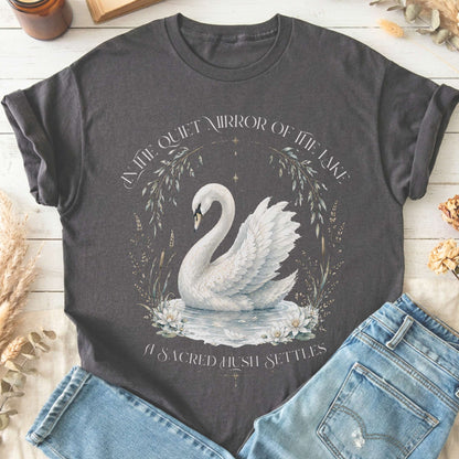 In The Quiet Mirror Swan T-Shirt