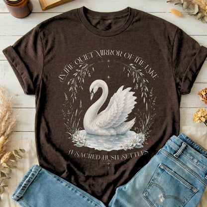 In The Quiet Mirror Swan T-Shirt