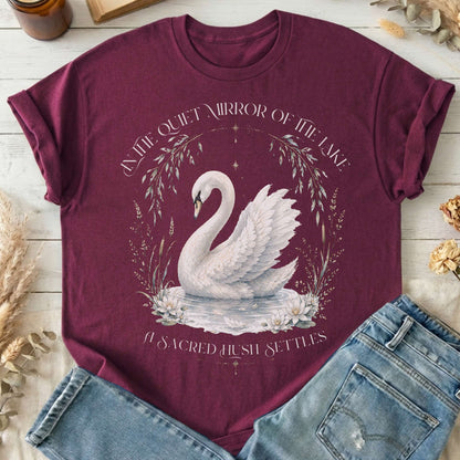 In The Quiet Mirror Swan T-Shirt