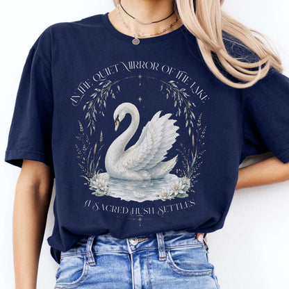 In The Quiet Mirror Swan T-Shirt