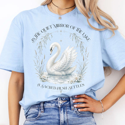 In The Quiet Mirror Swan T-Shirt