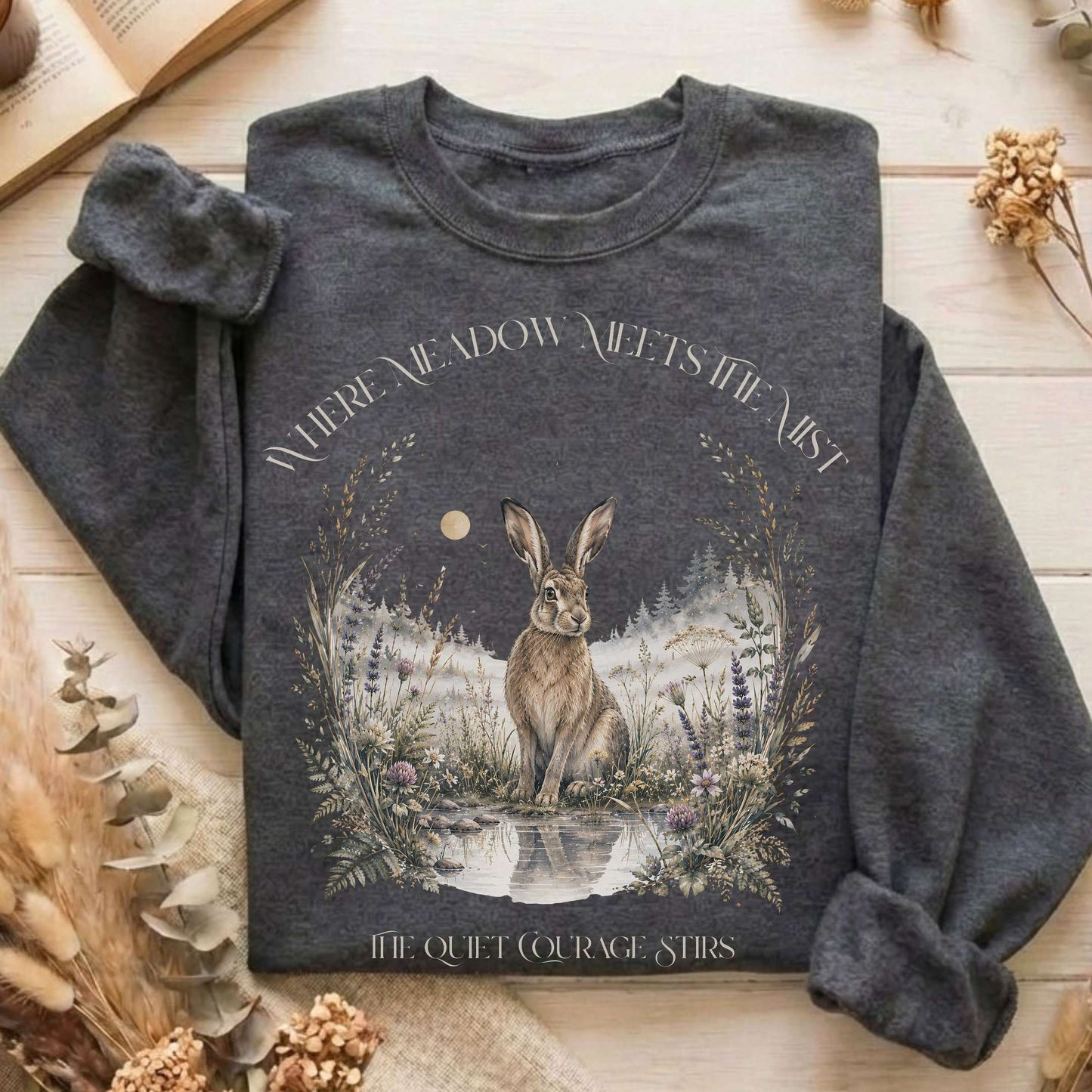 Where Meadow Meets the Mist Sweatshirt