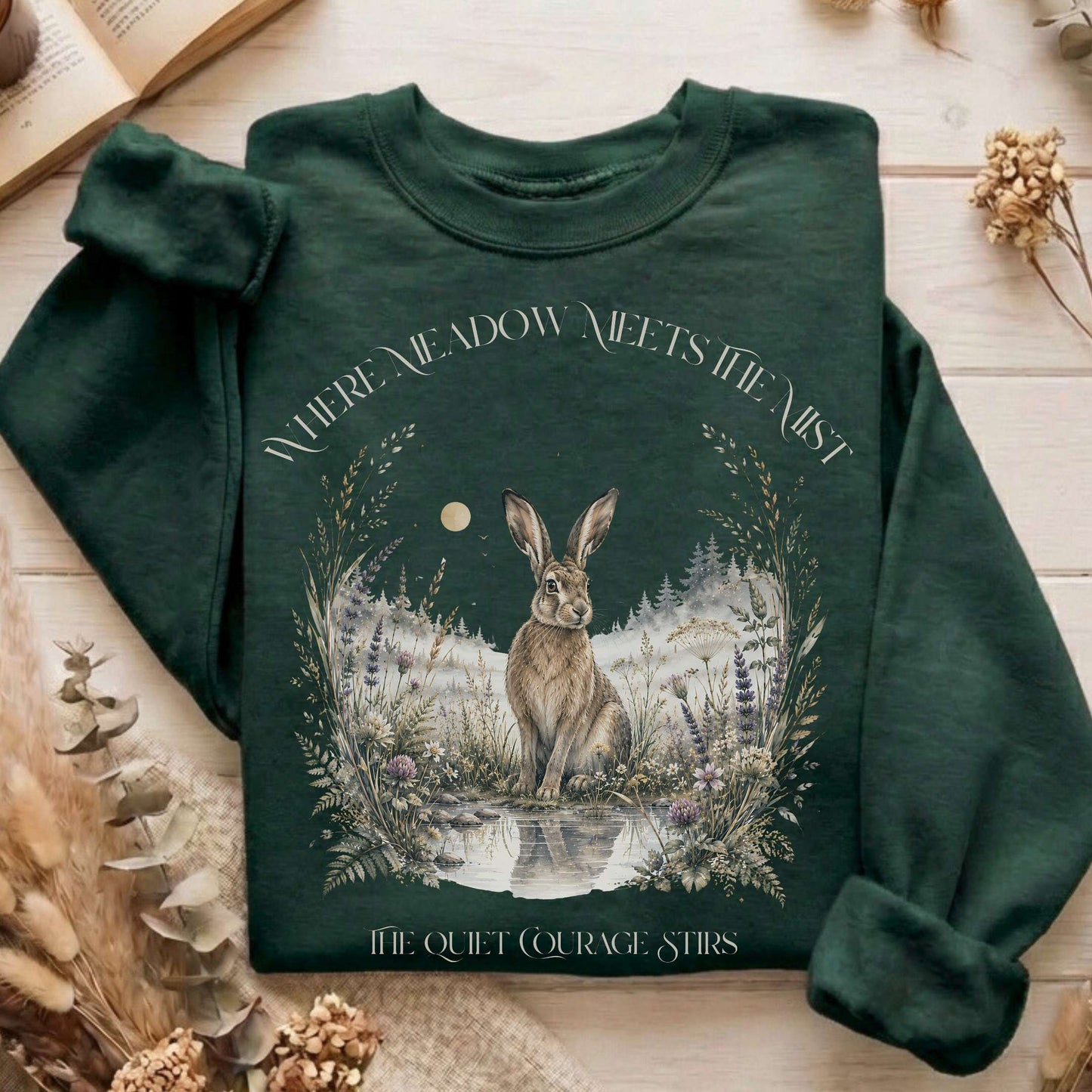 Where Meadow Meets the Mist Sweatshirt