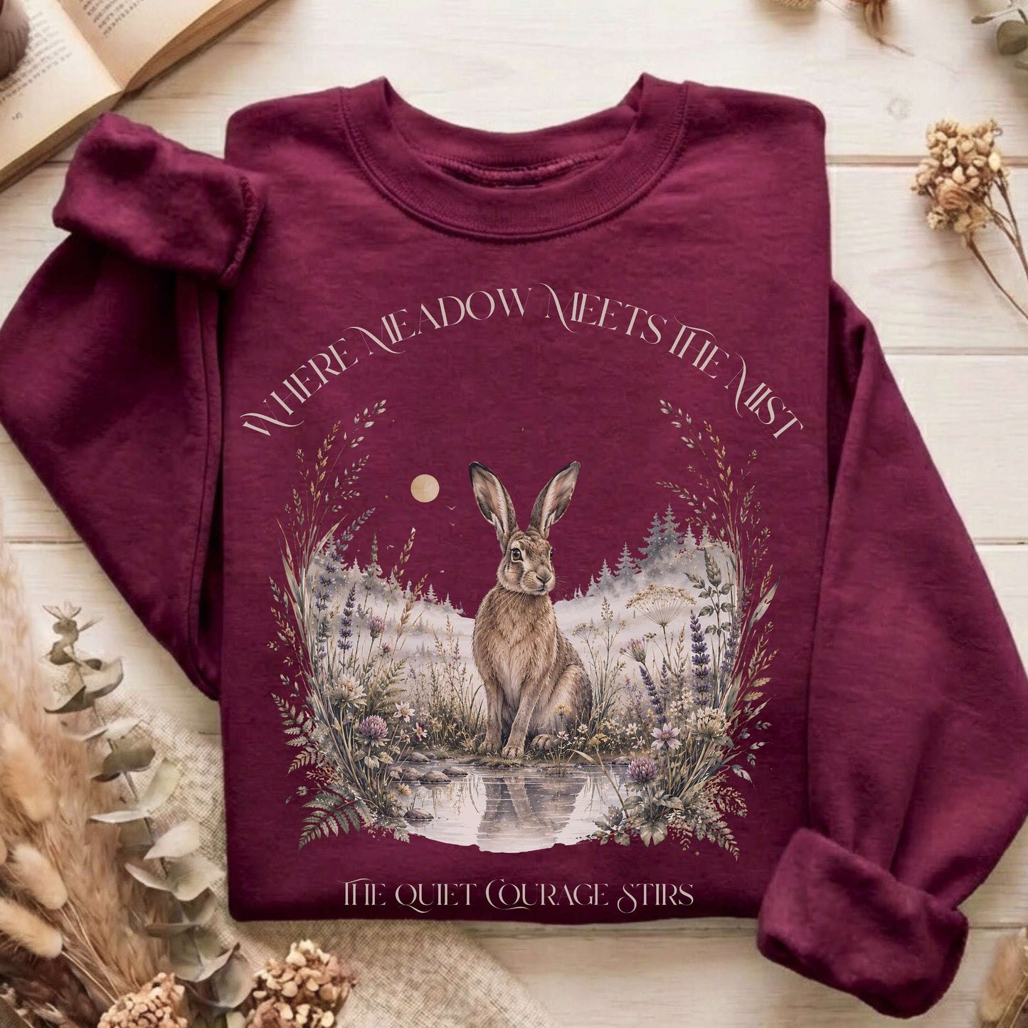 Where Meadow Meets the Mist Sweatshirt
