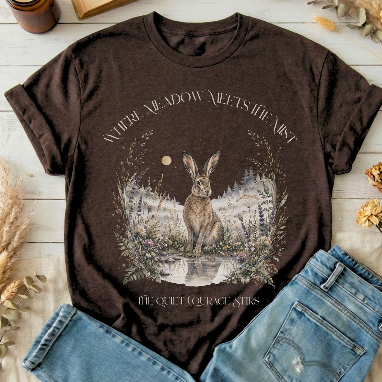 Where Meadow Meets the Mist T-Shirt