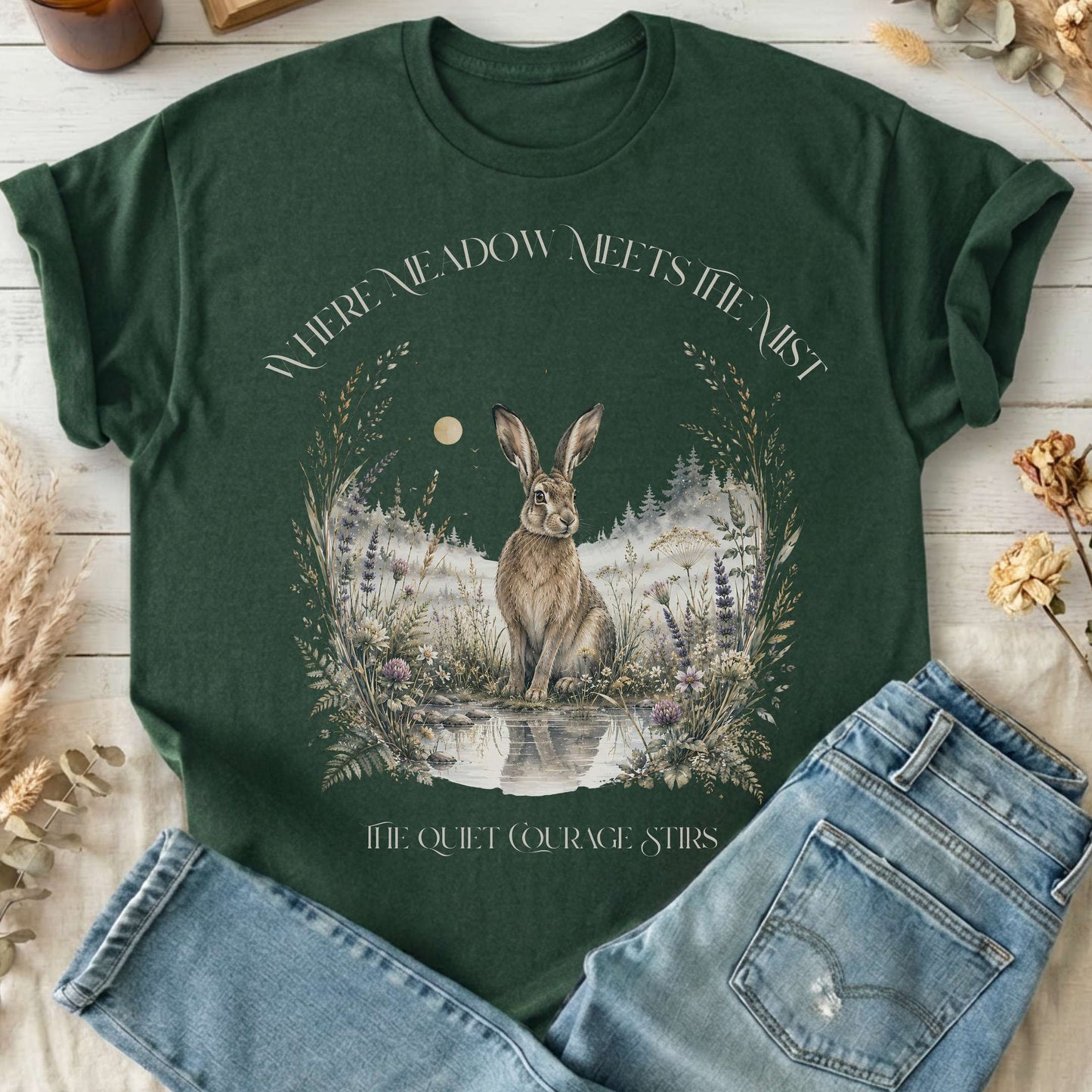 Where Meadow Meets the Mist T-Shirt