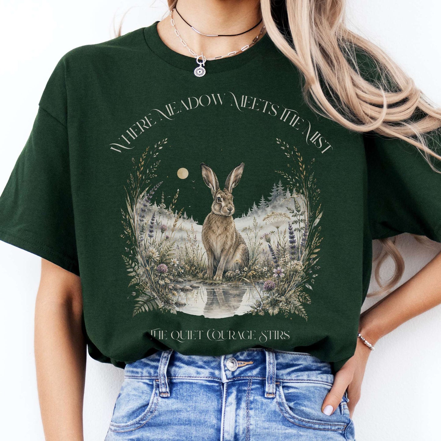 Where Meadow Meets the Mist T-Shirt