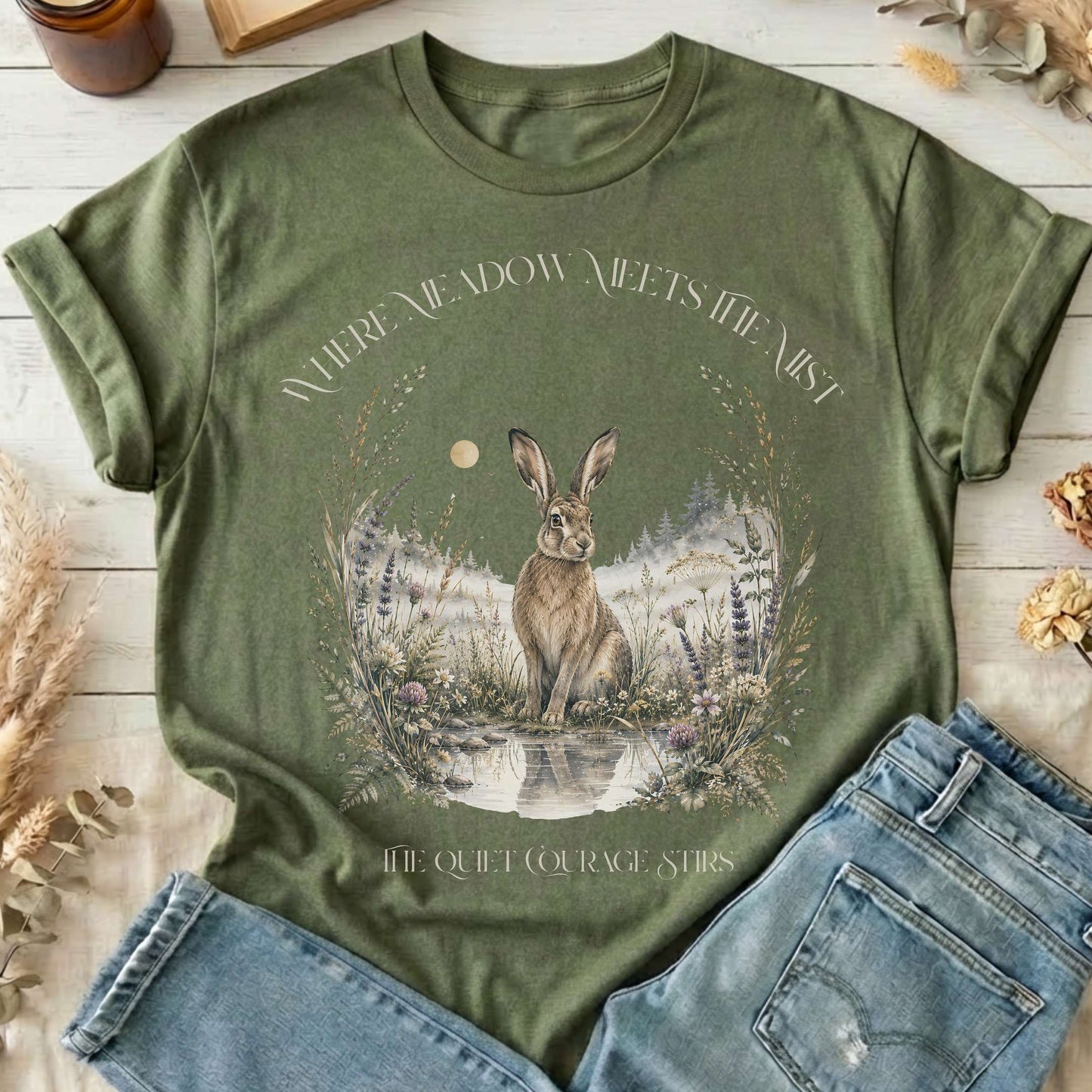 Where Meadow Meets the Mist T-Shirt