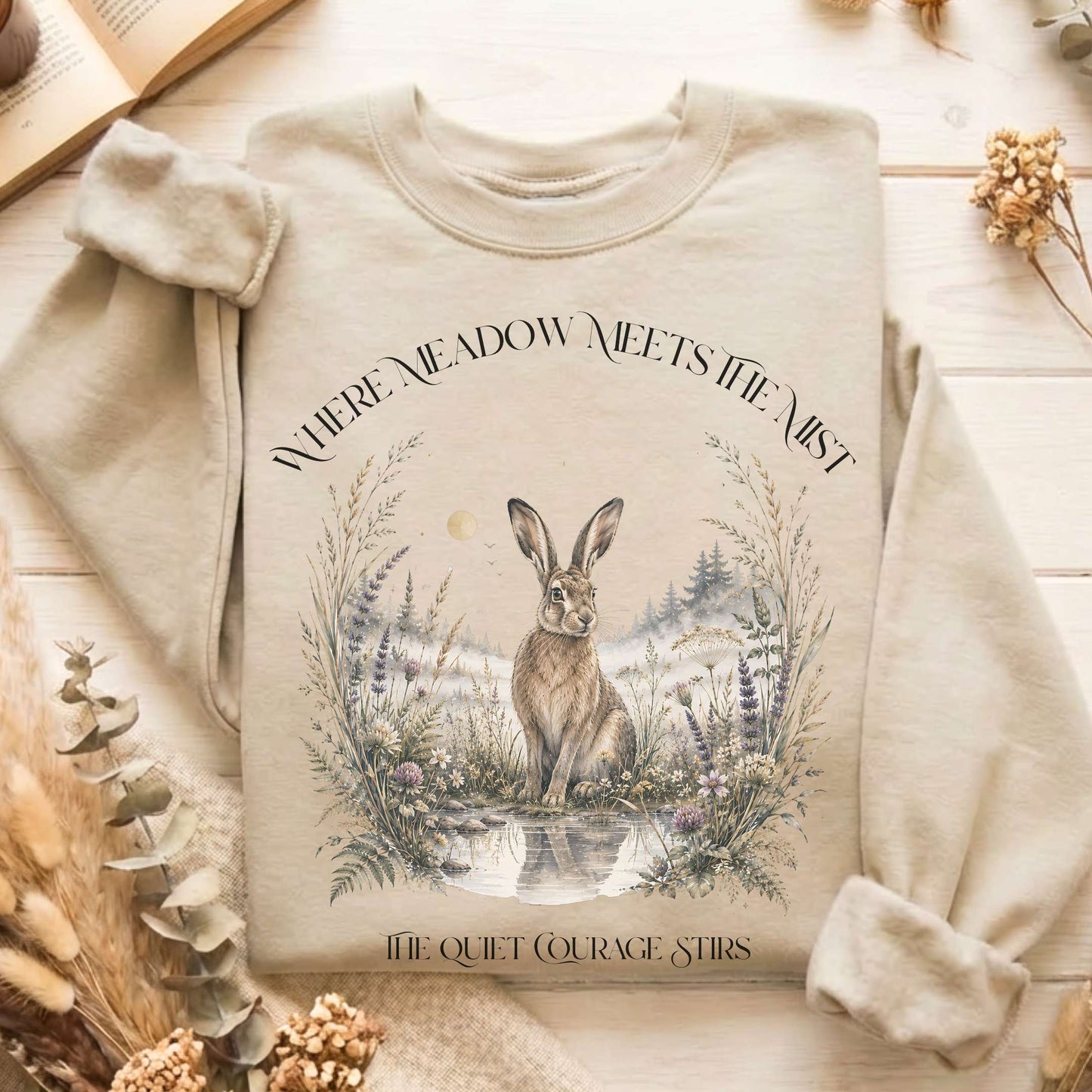 Where Meadow Meets the Mist Sweatshirt
