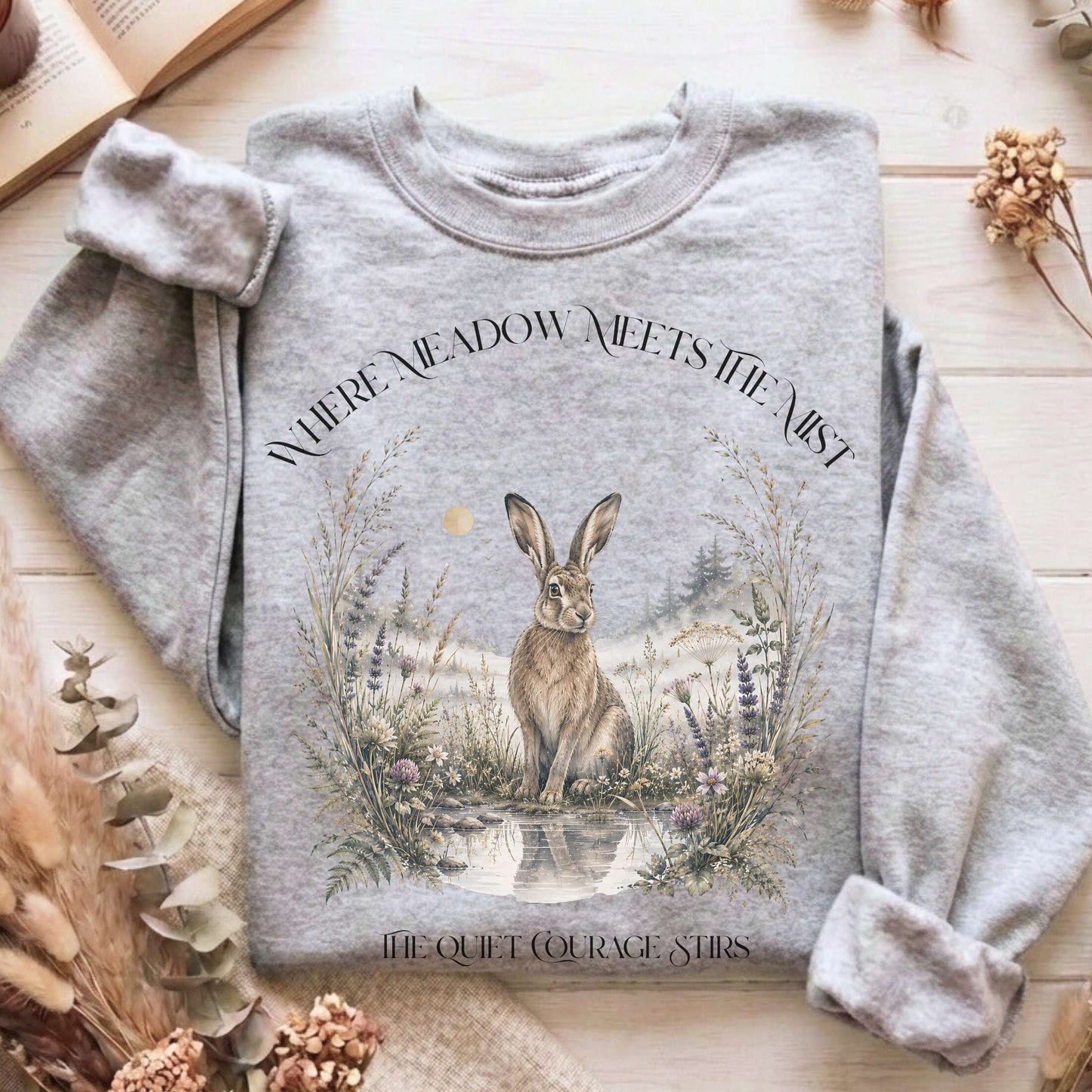 Where Meadow Meets the Mist Sweatshirt