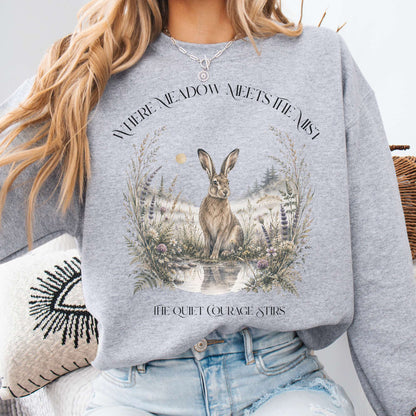 Where Meadow Meets the Mist Sweatshirt