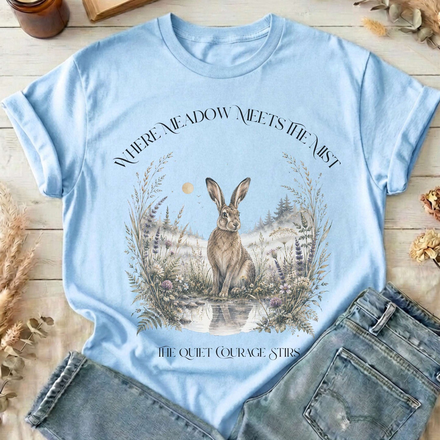 Where Meadow Meets the Mist T-Shirt