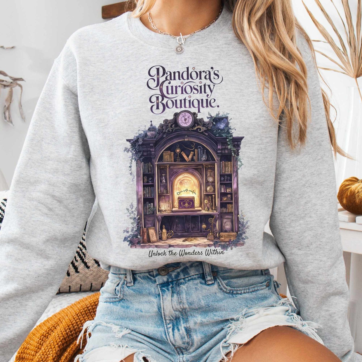 Pandora's Curiosity Boutique Sweatshirt