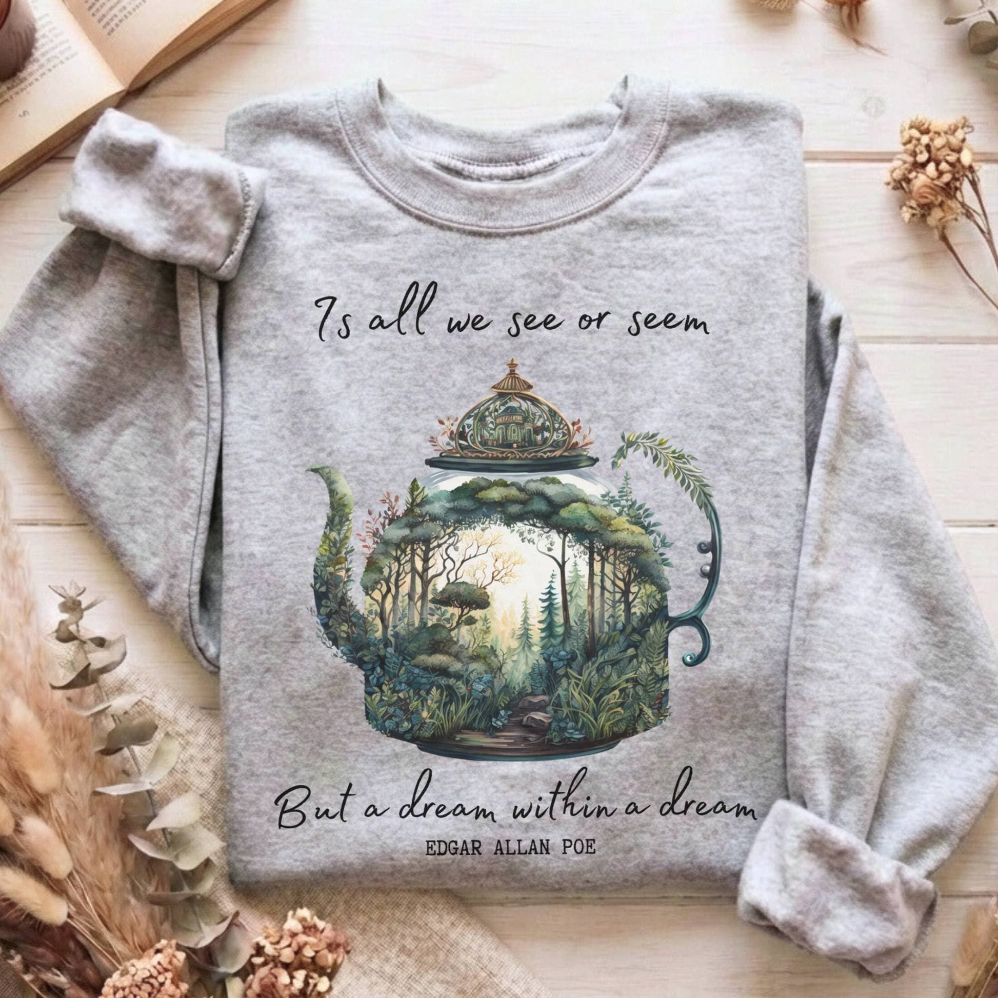 Sweatshirt Sport Grey / S Design 35 Sweatshirt The Mystic Eden
