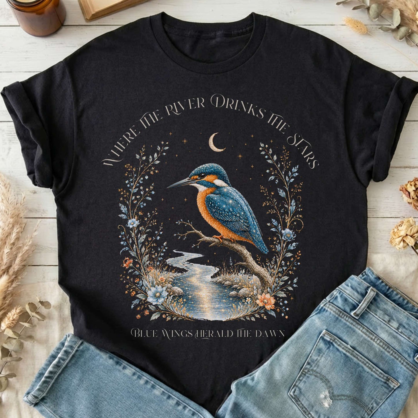 Where the River Drinks the Stars T-Shirt