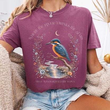 T-Shirt Berry / S Where the River Drinks the Stars T-Shirt The Mystic Eden