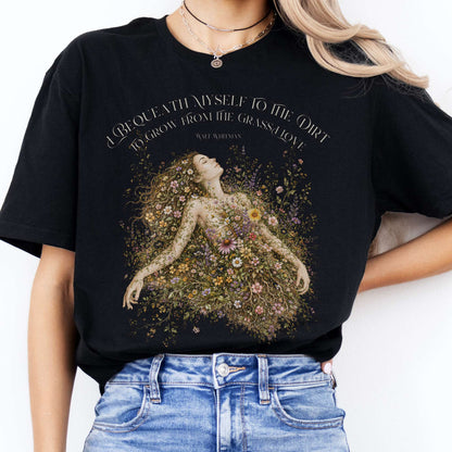 I Bequeath Myself to the Dirt Walt Whitman T-Shirt