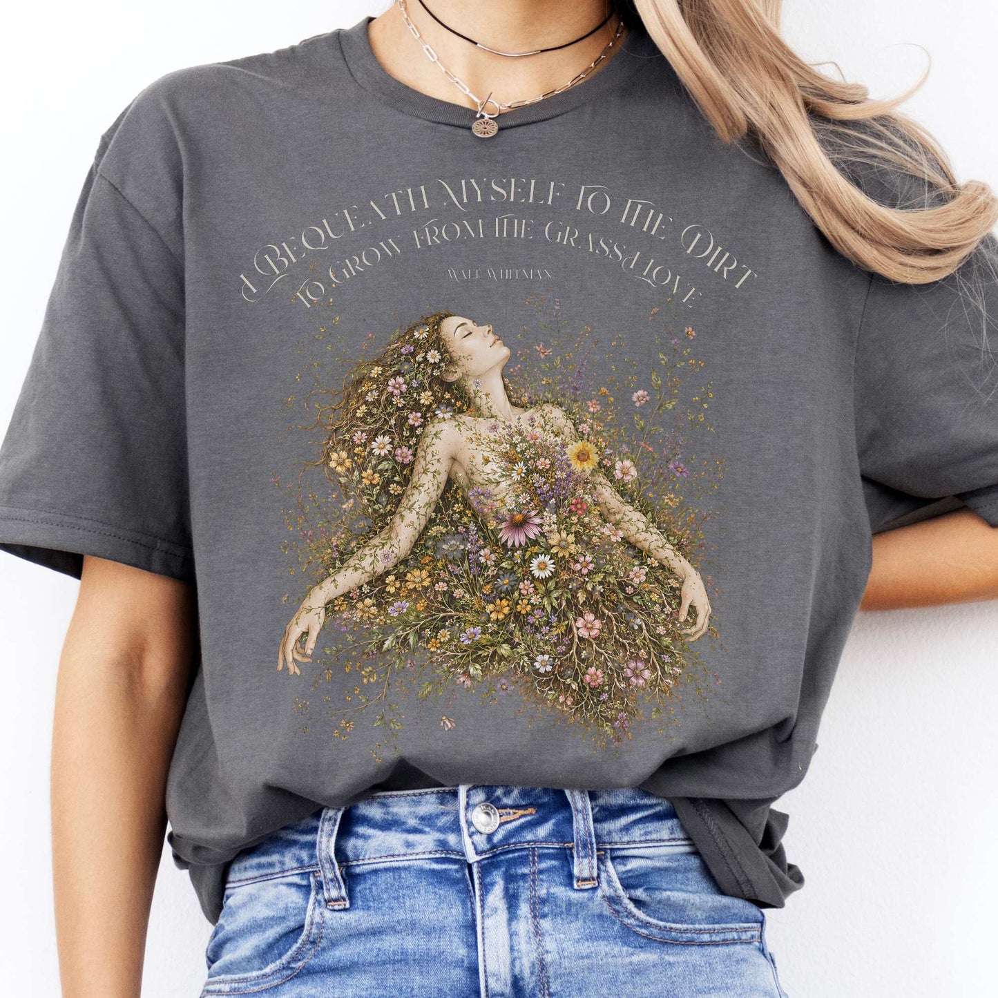 I Bequeath Myself to the Dirt Walt Whitman T-Shirt