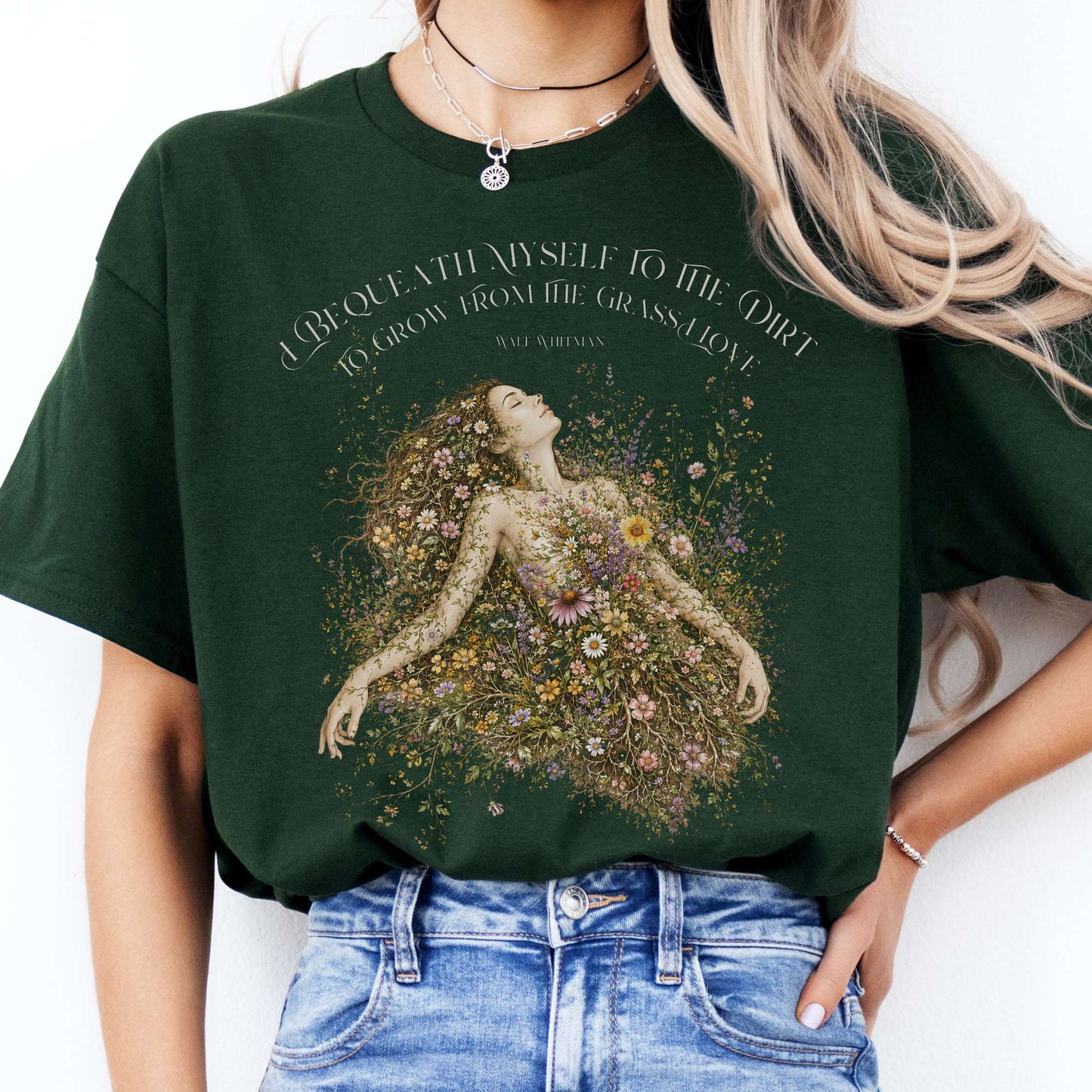 I Bequeath Myself to the Dirt Walt Whitman T-Shirt