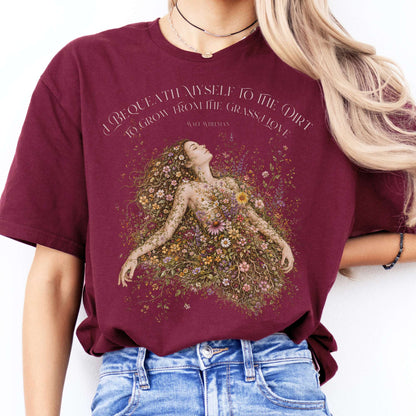 I Bequeath Myself to the Dirt Walt Whitman T-Shirt