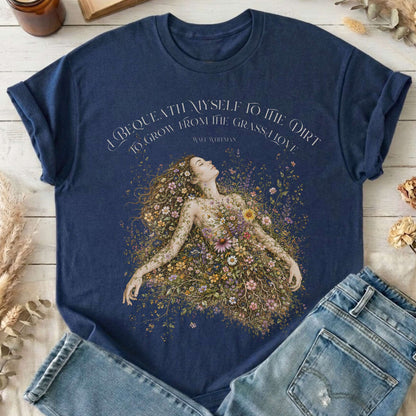 I Bequeath Myself to the Dirt Walt Whitman T-Shirt